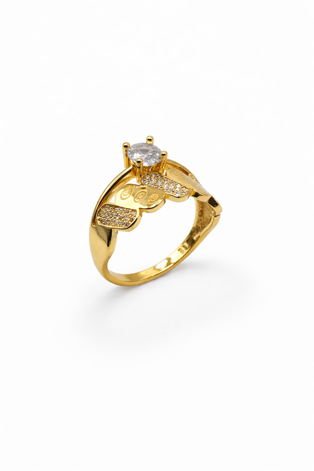 Crystal Crown Ring
