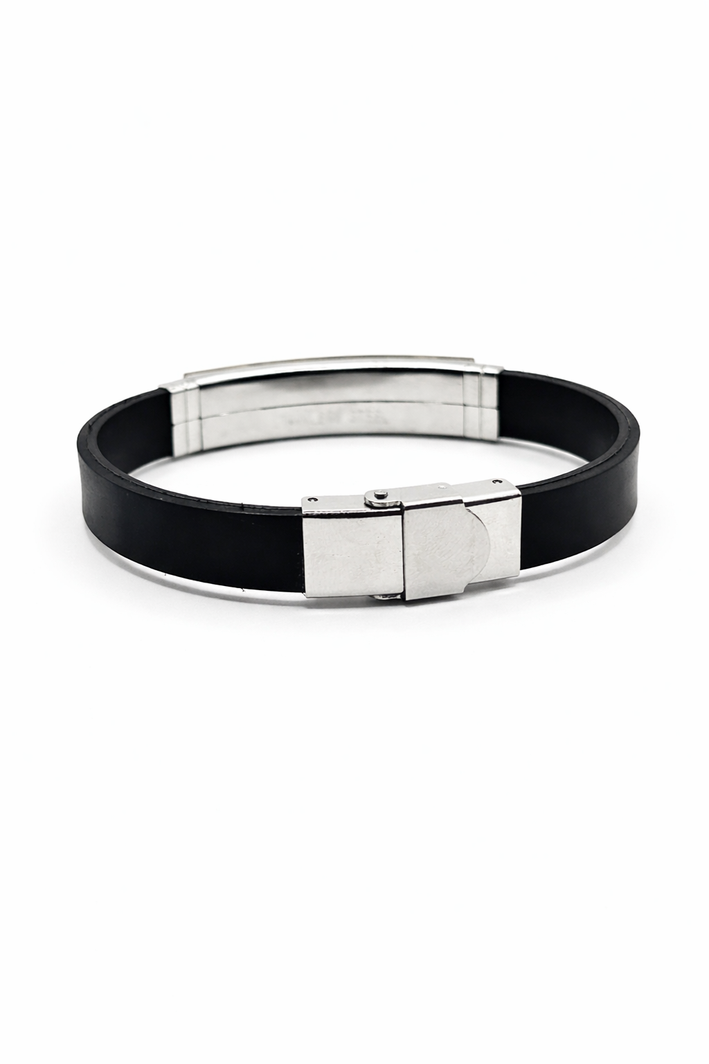 Heartbeat Accent Leather Bracelet – Gold Colored