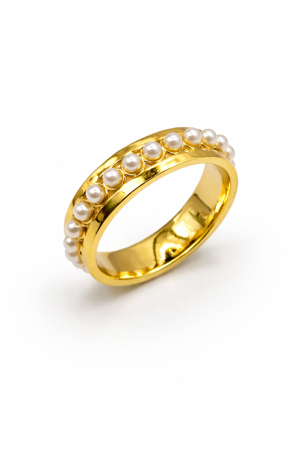 Pearl Band Ring
