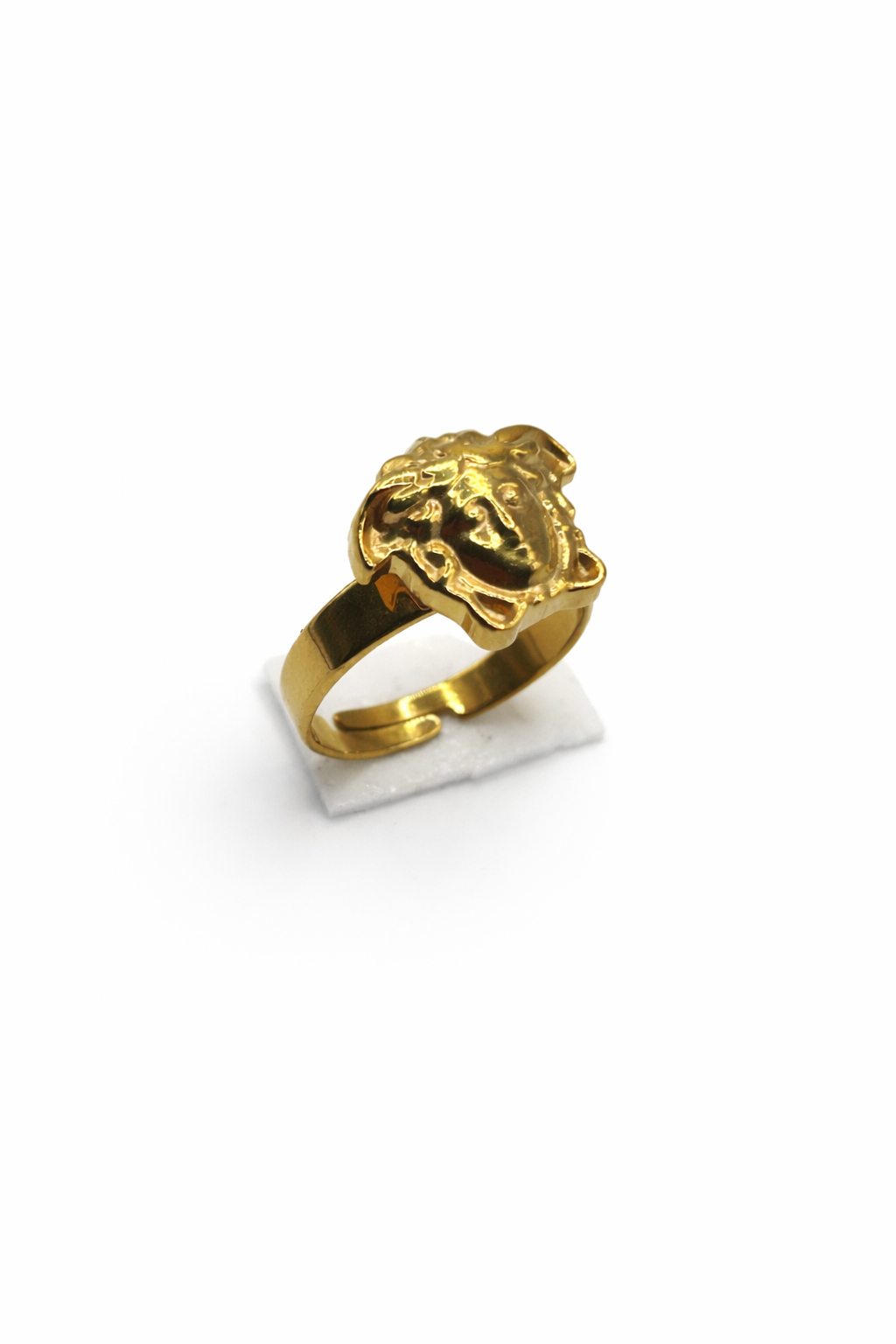 Medusa Face Ring