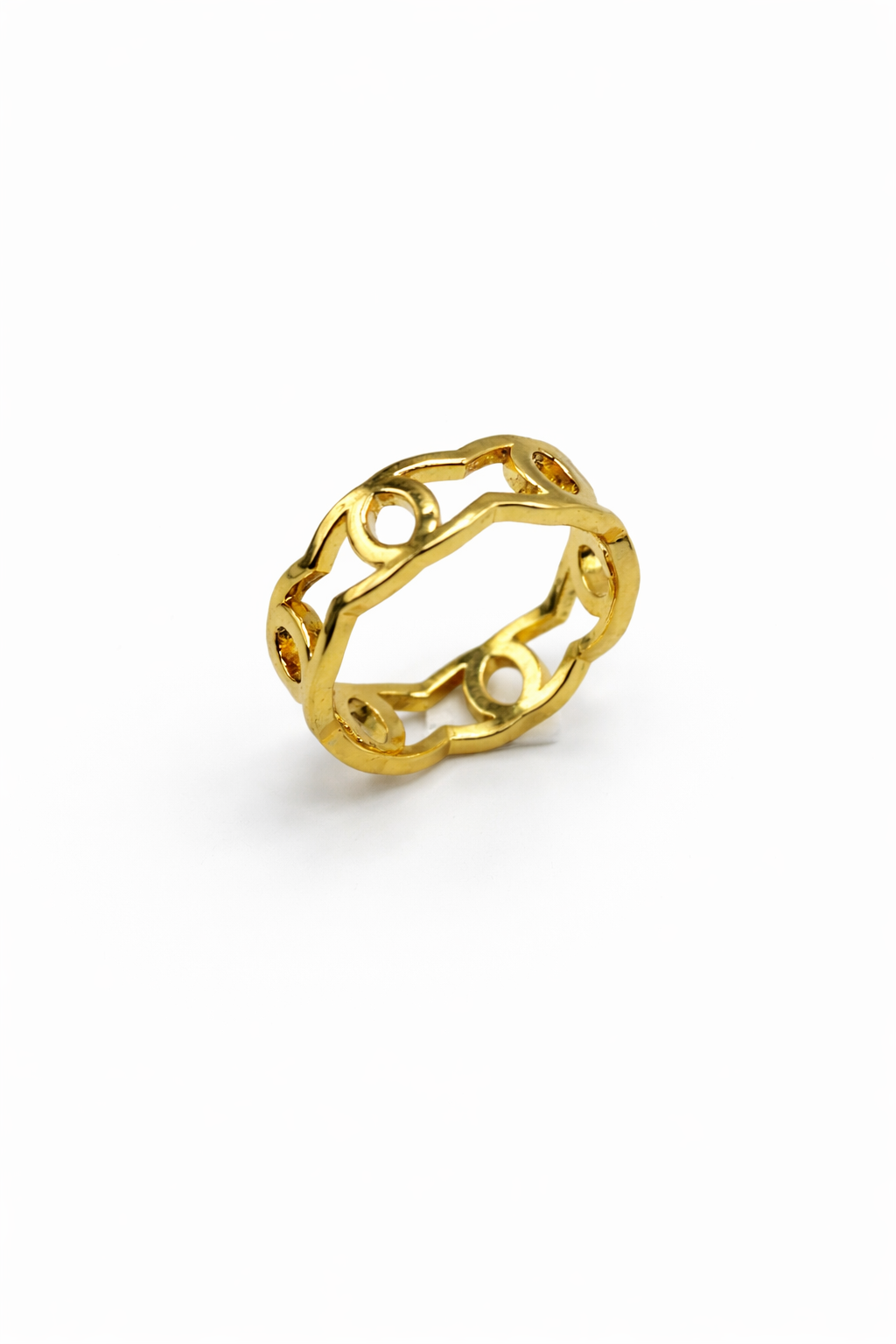 Open Circle Band Ring