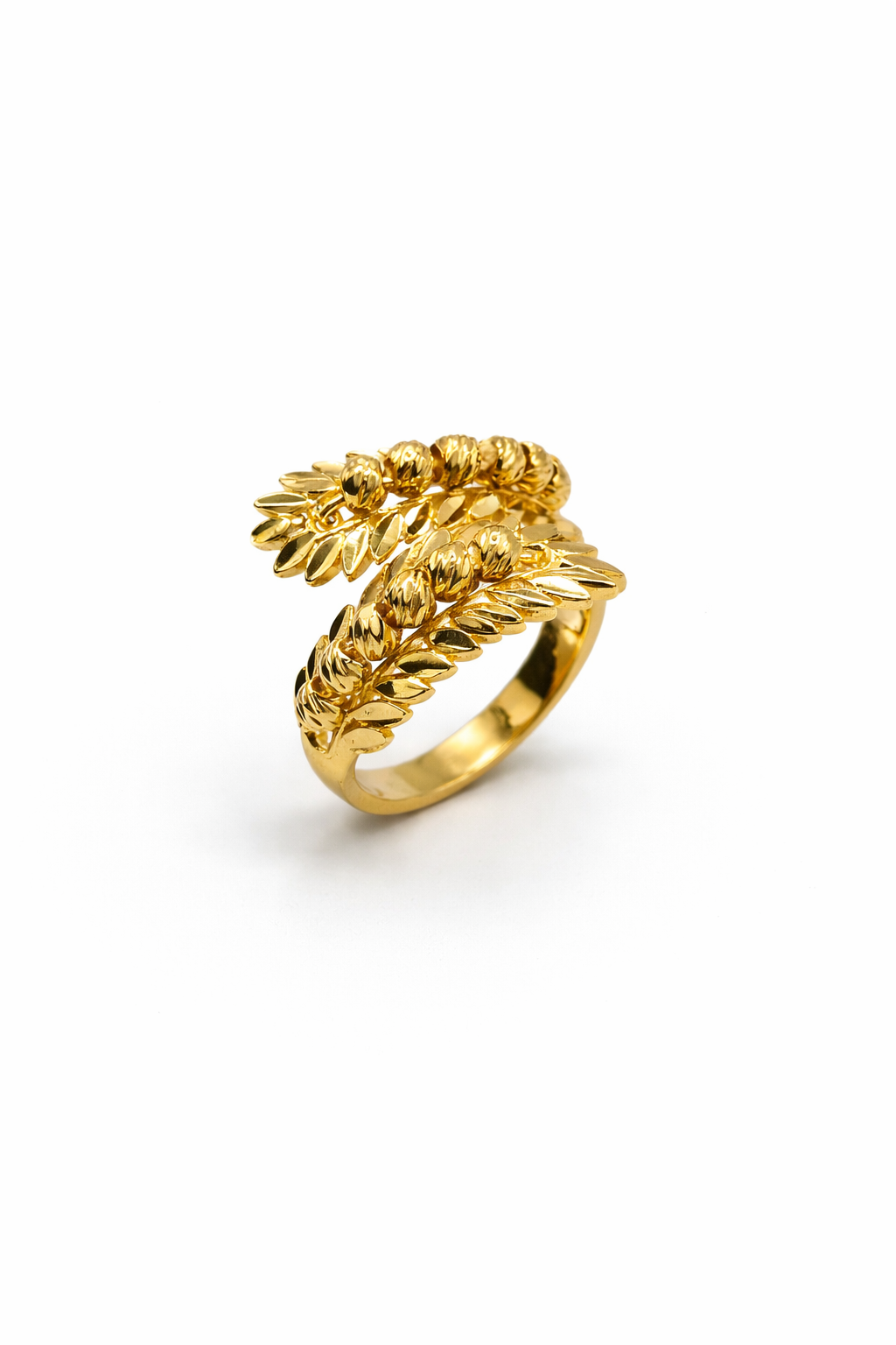Laurel Leaf Wrap Ring